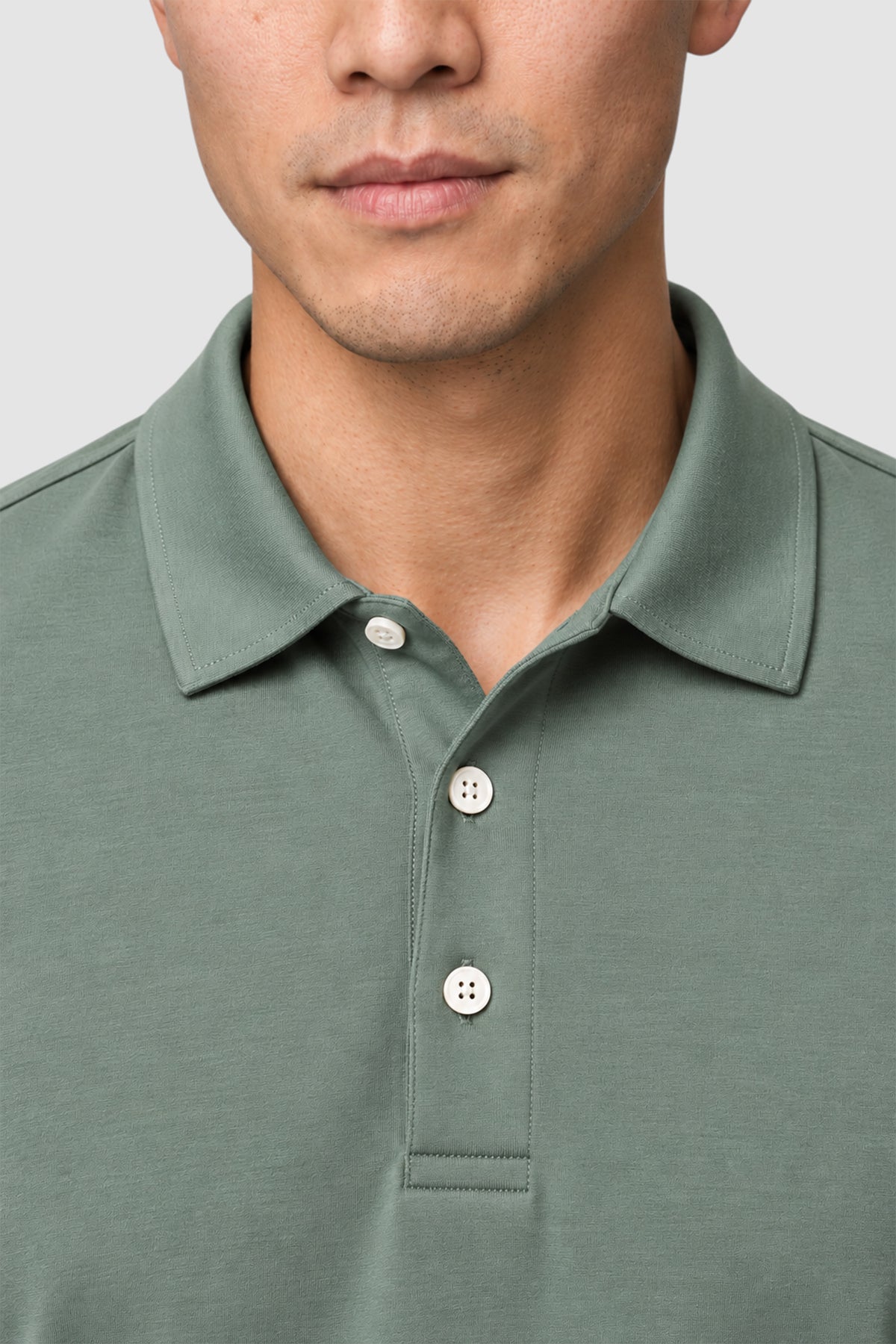 SetaTouch Essential Cotton Long Sleeve Polo