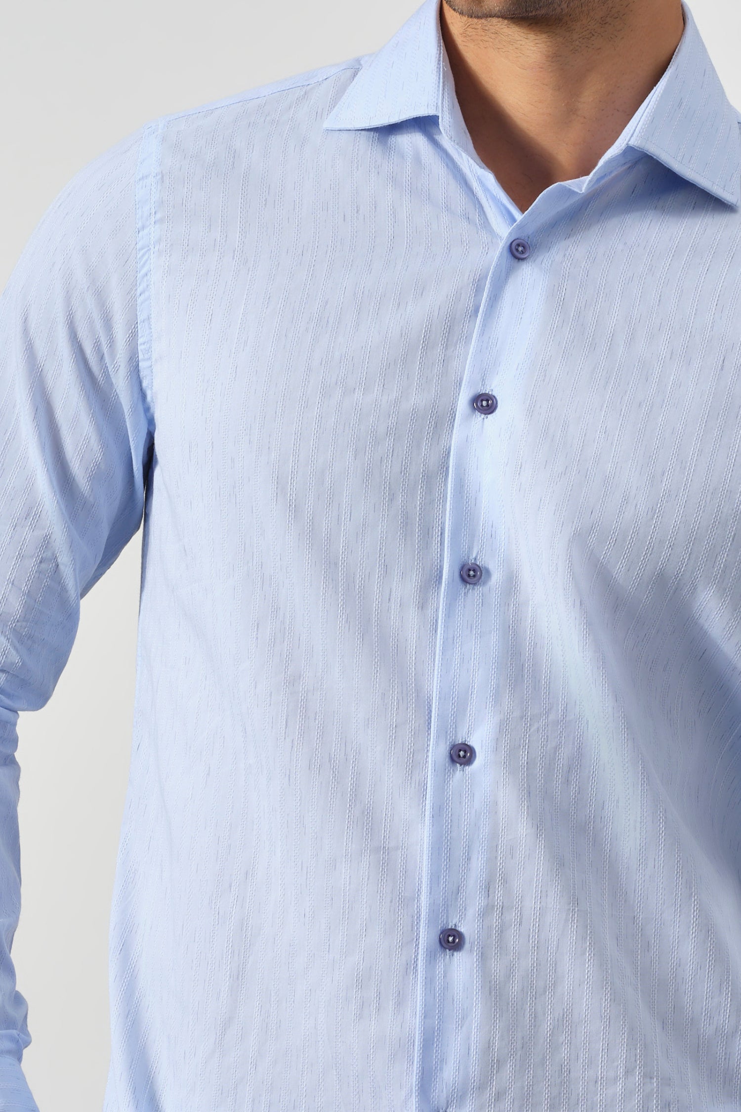 Azzurro Texture Shirt