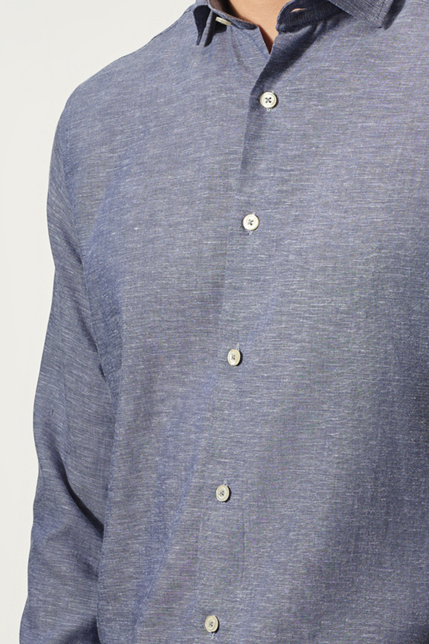 Tencel Linen Long Sleeve Solid Shirts